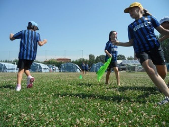 inter Campus in Emilia Romagna fino a metà agosto a favore dei bambini delle zone terremotate