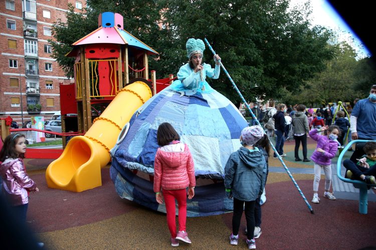 Parco Lambraste – Milan, Sept. 27, 2020: ‘Gioco al Centro’ with Inter Campus.
Photo: ©Franco Origlia for Inter Campus