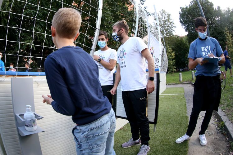 Parco Lambraste – Milan, Sept. 27, 2020: ‘Gioco al Centro’ with Inter Campus.
Photo: ©Franco Origlia for Inter Campus