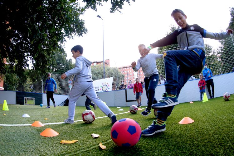 Parco Lambraste – Milan, Sept. 27, 2020: ‘Gioco al Centro’ with Inter Campus.
Photo: ©Franco Origlia for Inter Campus