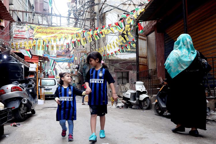 Beirut (Lebanon), January/February 2019: Inter Campus Lebanon in the Shatila Palestinian refugee camp 
Photo: ©Franco Origlia for Inter Campus