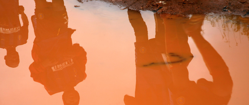 [EN CAMERÚN APOYANDO LAS CAMPAÑAS SANITARIAS]