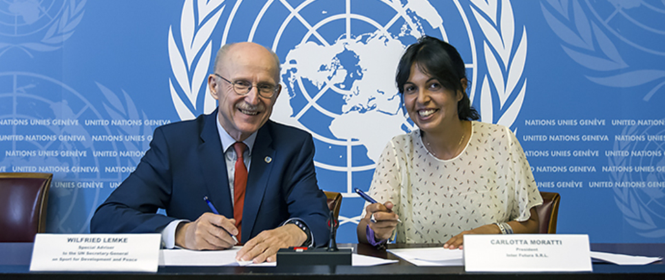 [COOPERATION STRENGTHENED BETWEEN INTER CAMPUS AND UNITED NATIONS]