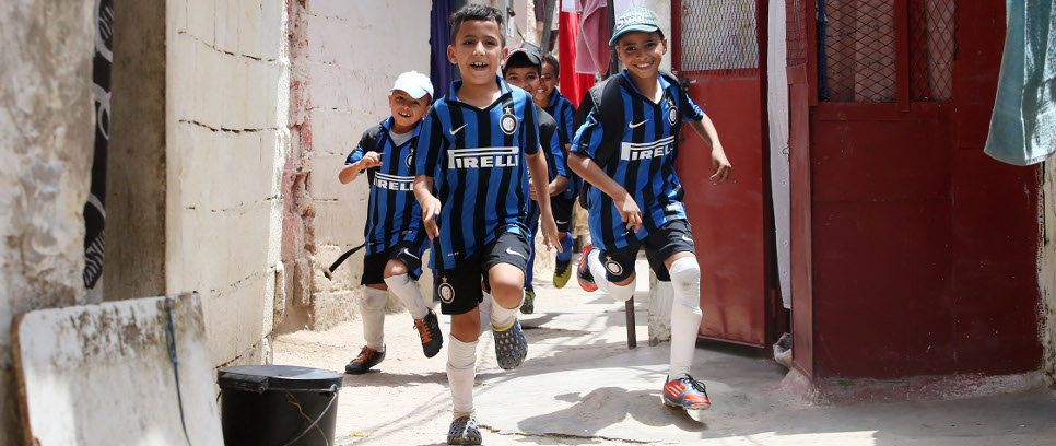 [La cura di Inter Campus nelle periferie di Casablanca]
