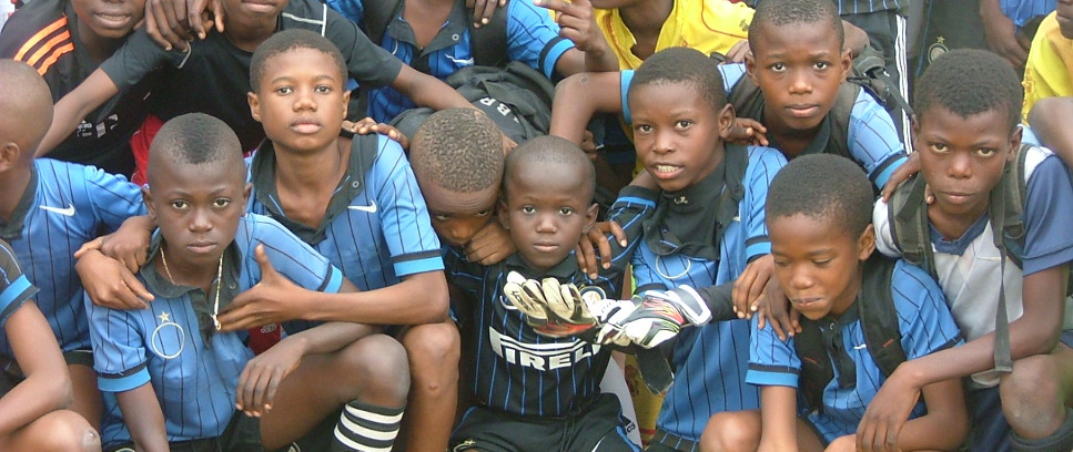 [Inter Campus Congo, con i bimbi di camp Kokolo]