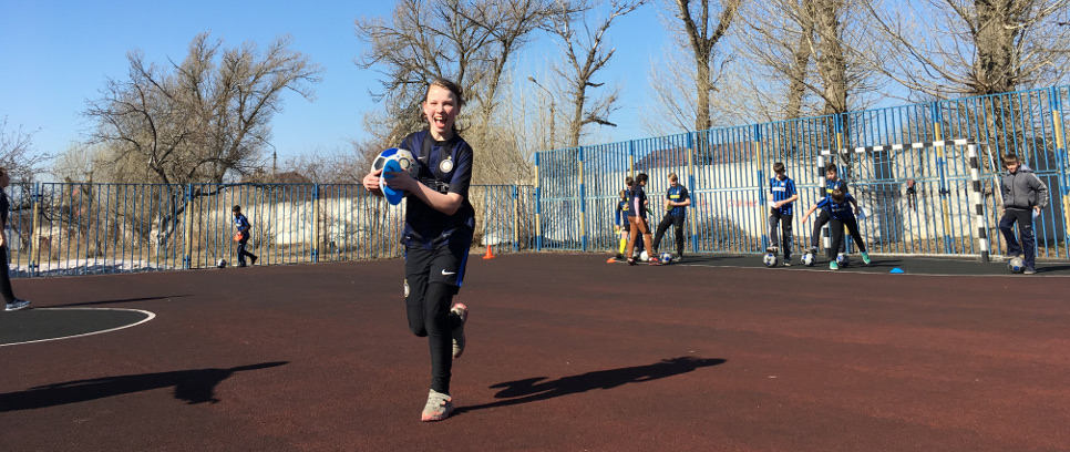 [INTER CAMPUS RUSSIA, SOTTO LA NEVE IL CAMPO DI CALCIO]