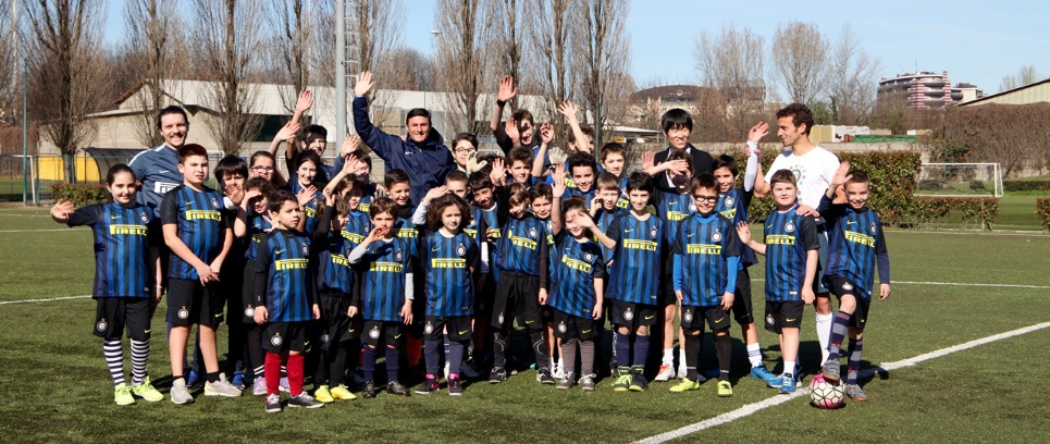 [Inter Campus Italia con Zanetti e Park Ji Sung]
