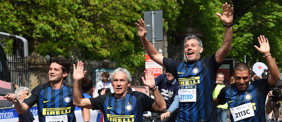 [INTER FOREVER E INTER CAMPUS ALLA MILANO MARATHON]