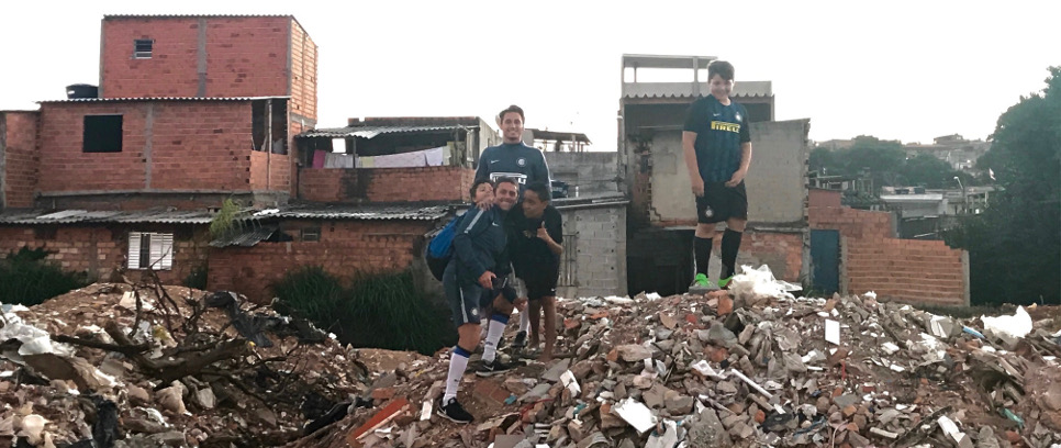 [Inter Campus, uno spazio sicuro per i bambini brasiliani]