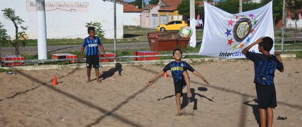 [Inter Campus Brasile: rovesciate sulla sabbia]