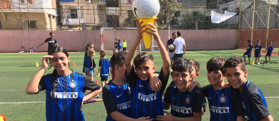 [Inter Campus a Shatila, aria di libertà]