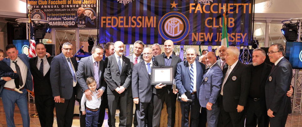 [CAMBIASSO IN NEW JERSEY PER LA FESTA INTER CLUB]