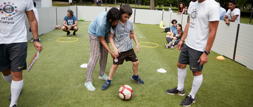 [Inter Campus e L’abilità, insieme per un calcio inclusivo]