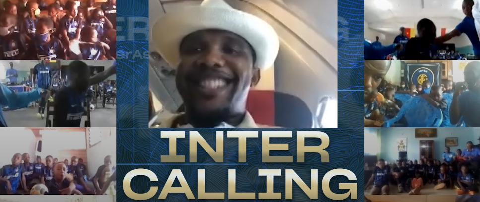 [INTER CALLING KIDS | ETO’O SE REÚNE CON INTER CAMPUS CAMERUN]