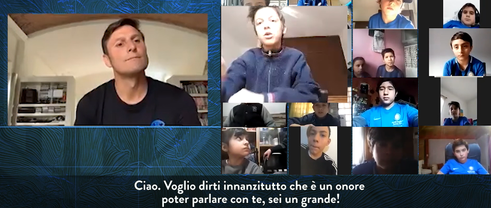 [Inter Campus con Zanetti, Adriano ed Eto’o]