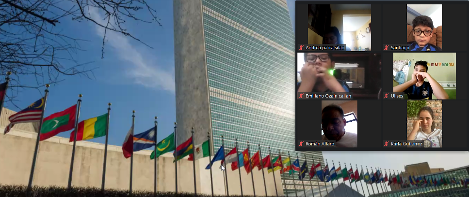 [I bambini di Inter Campus visitano le Nazioni Unite]