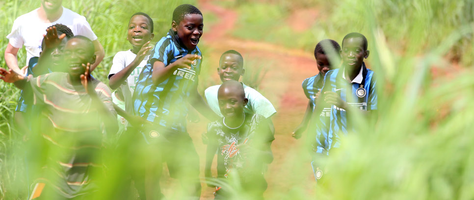 [Il saluto di Inter Campus a Lino Campeggi, Presidente di Alba Onlus]