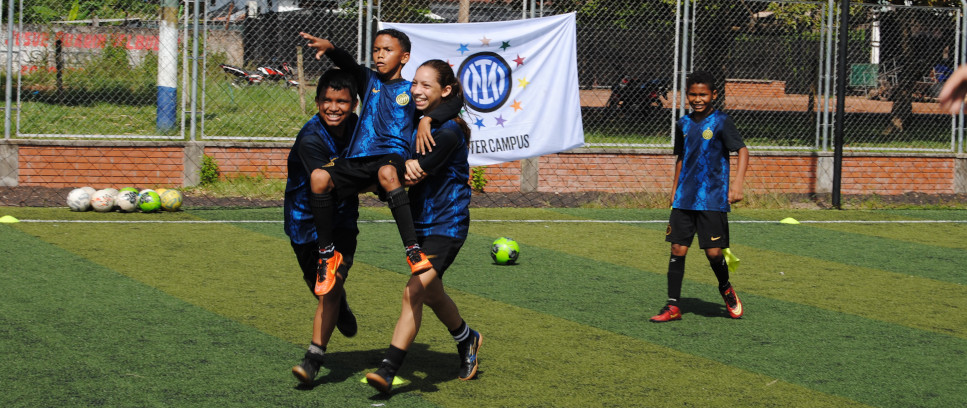 [Inter Campus Puerto Carreño, tra Colombia e Venezuela insieme a UEFA Foundation]