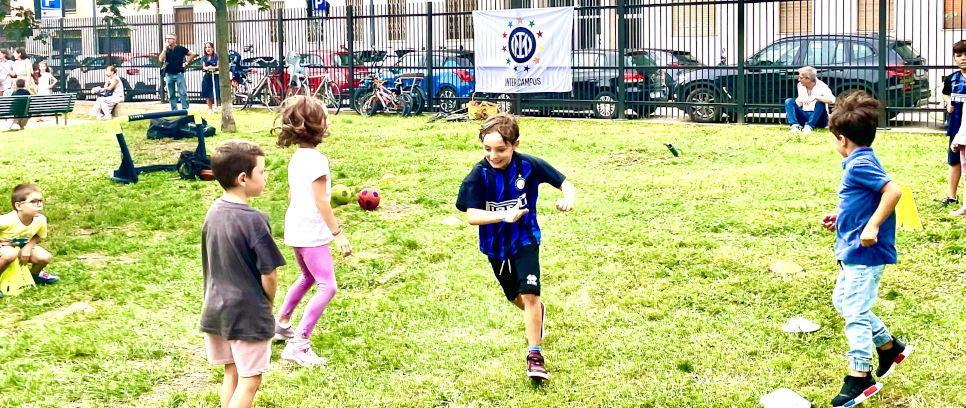 [Inter Campus Italia in campo per il diritto al gioco, anche inclusivo!]