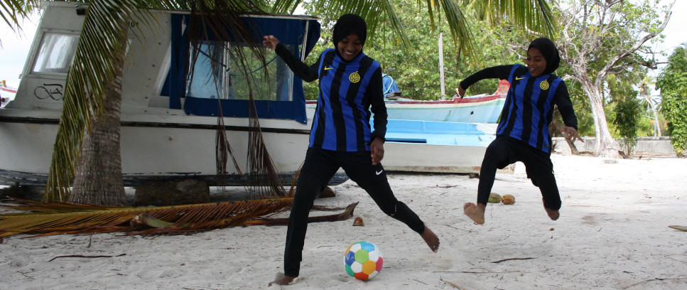 [Inter Campus Maldive, tra sport e coralli]